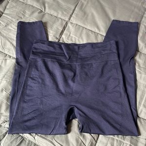 Black Seemless Leggings Brand Pink XL